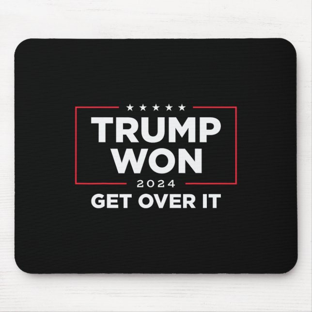 Trump Won, kom över 2024 Musmatta (Framsidan)