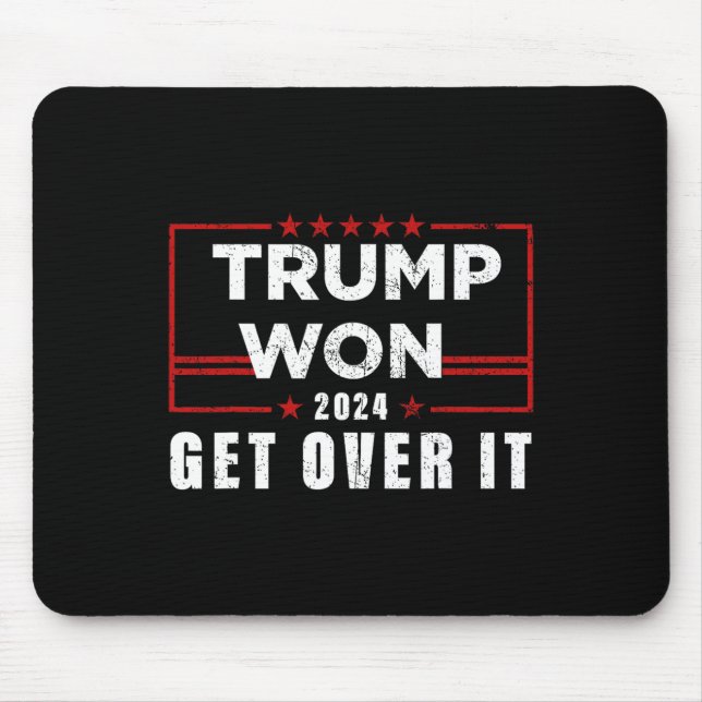 Trump Won, kom över 2024 Musmatta (Framsidan)