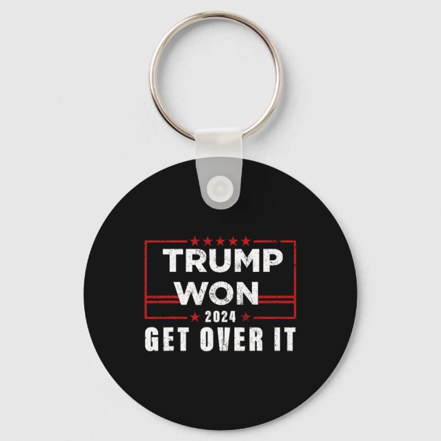 Trump Won, kom över 2024 Nyckelring (Framsida)