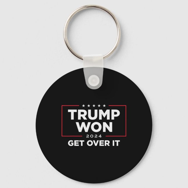Trump Won, kom över 2024 Nyckelring (Framsida)