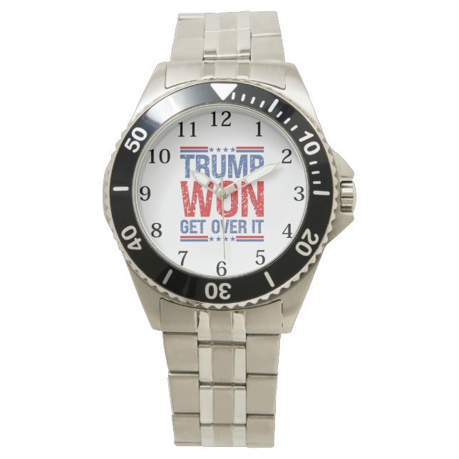 Trump Won, kom över den Armbandsur (Framsida)