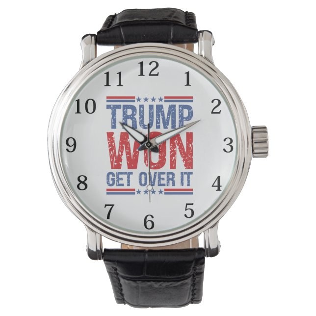 Trump Won, kom över den Armbandsur (Framsida)