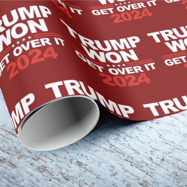 Trump Won, kom över den | Trump 2024 Presentpapper (Skapare uppladdad)