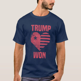 Trump Won | Konservativ Republicanskt val T Shirt