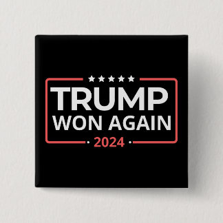 Trump Won (nytt) 2024 Knapp