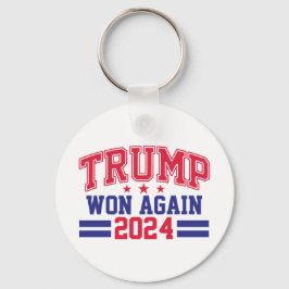 Trump Won (nytt) 2024 Nyckelring