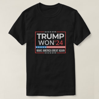 Trump Won (nytt) 2024 T Shirt