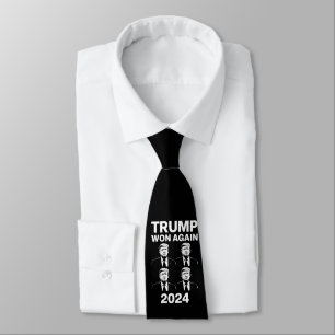 Trump Won (nytt 2024) Valinvigningsdag 47 Slips