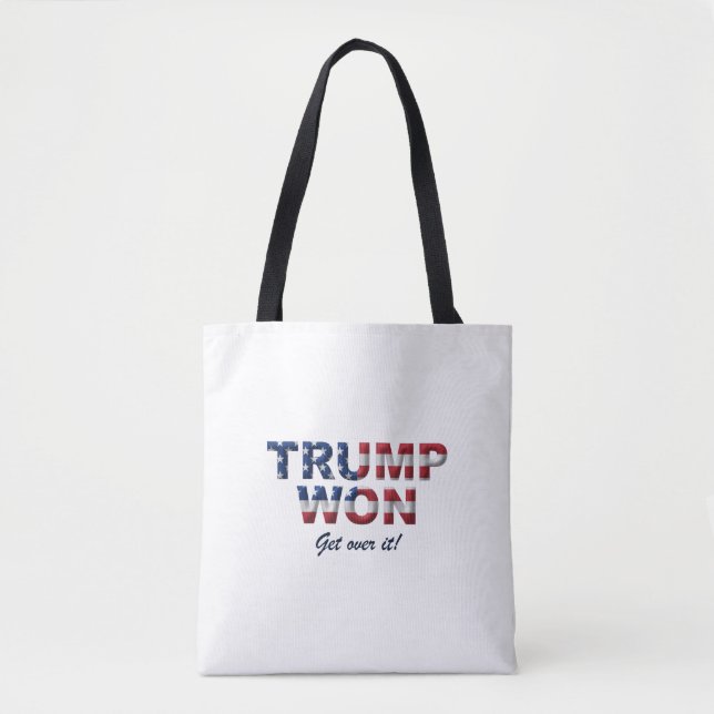 TRUMP WON shopping bag Tygkasse (Framsida)