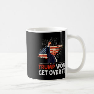 Trump Won, ta över 2024 Donald Trump Won 2024 Kaffemugg