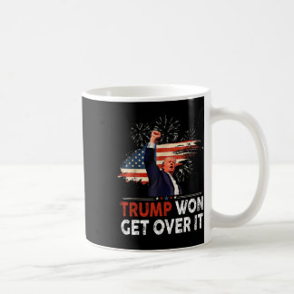 Trump Won, ta över 2024 Donald Trump Won 2024 Kaffemugg