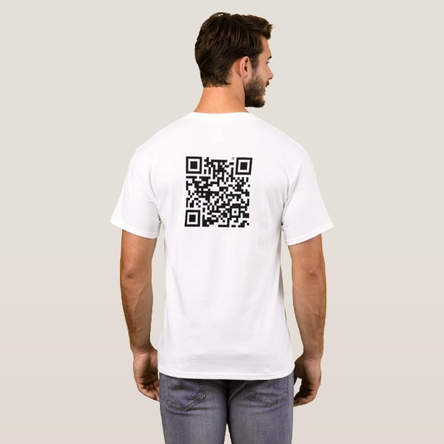 Trump YMCA Troll QR Shirt T (Hel baksida)