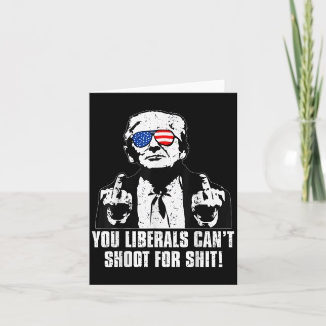 Trump You Liberals Can't Shoot For  Kort (Framsida)