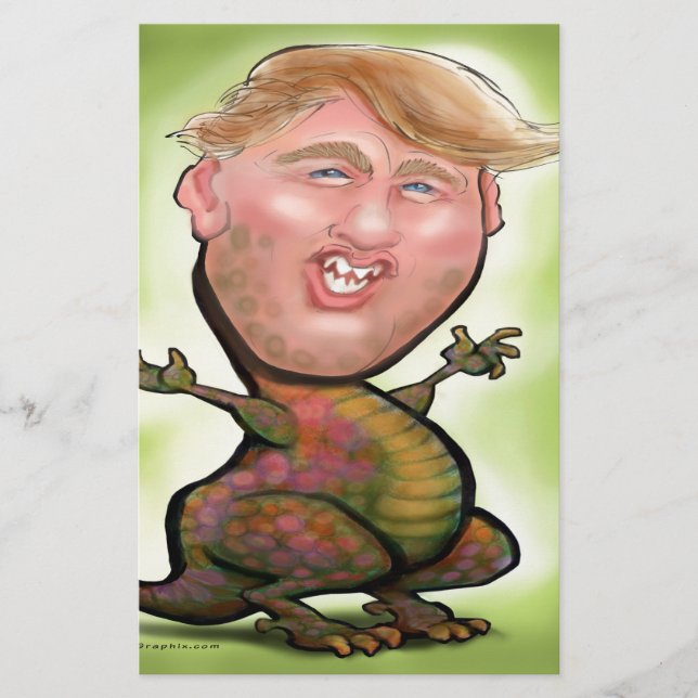 Trump Zilla Brevpapper (Framsida)