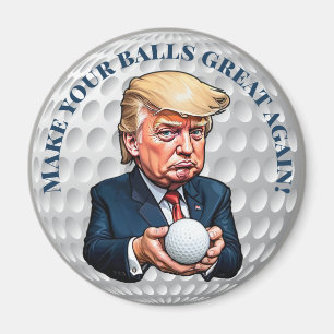 Trumpa den här Golf Boll Magnet