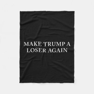 Trumpa en förlorare igen fleecefilt