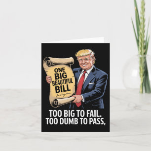 Trumpa en stor vacker lagtext för stor för att Mis Kort