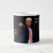 Trumpa Fars dag Jumbo Mugg