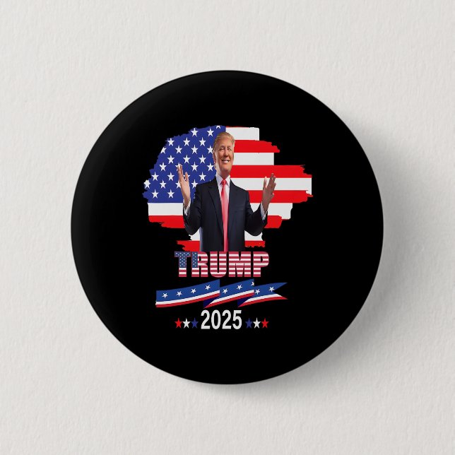 Trumpa min talmans återkomst 2025 knapp (Framsida)