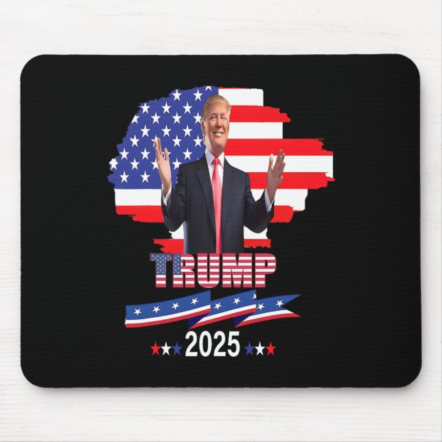 Trumpa min talmans återkomst 2025 musmatta (Framsidan)