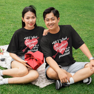 Trumpa på den populära politiska Alla hjärtans dag T Shirt