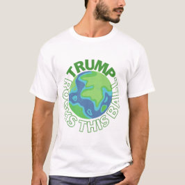 Trumpa sten i boll t shirt