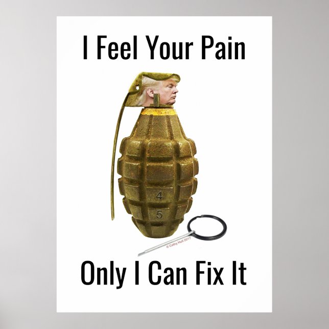 Trumpa utskriften av Communicator-in-Chief Archiva Poster (Framsidan)