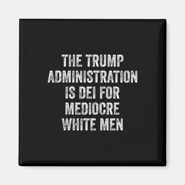 Trumpadministrationen är dömd för mediokra vita magnet (Framsidan)