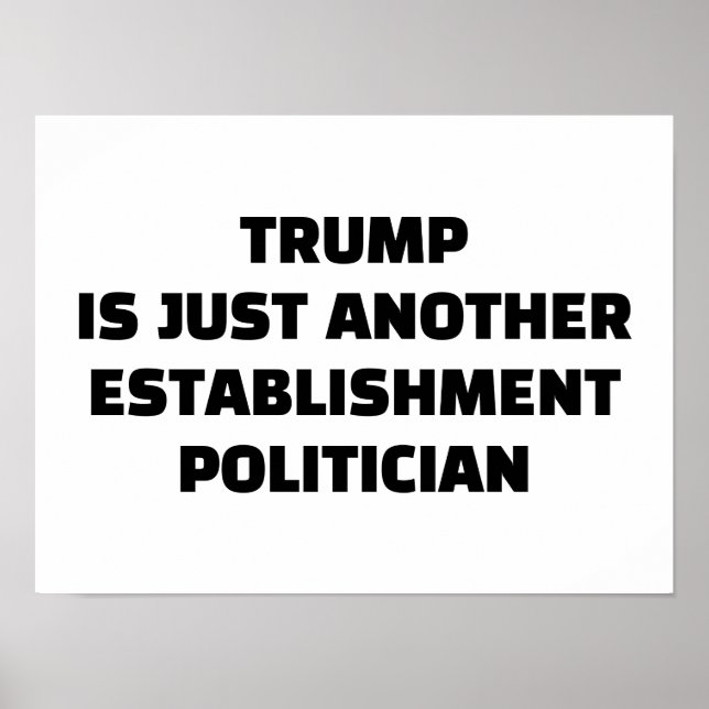Trumpaffisch Poster (Framsidan)