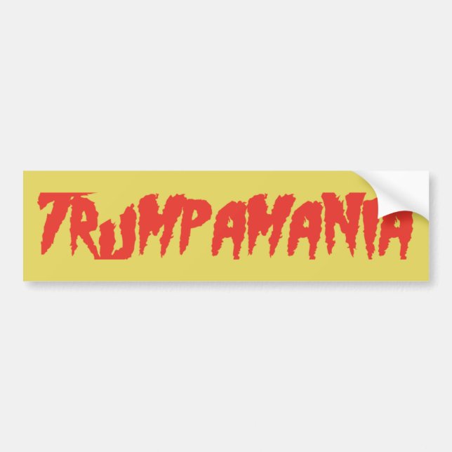 Trumpamania Bildekal (Framsidan)