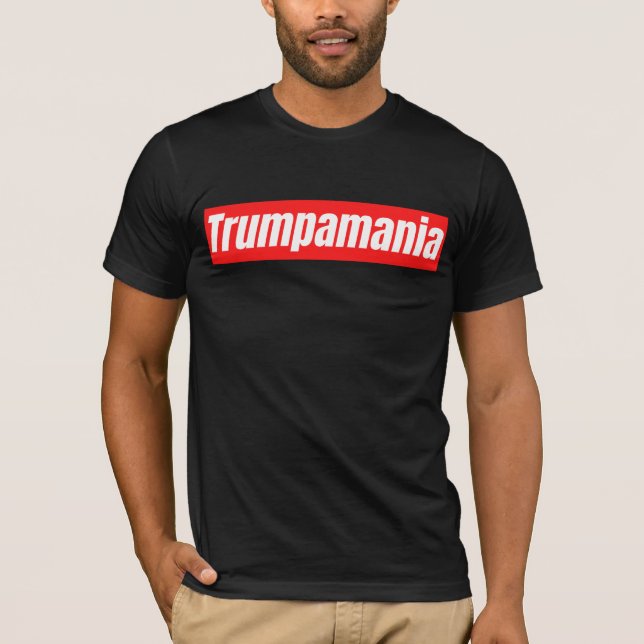 Trumpamania Trumpval 2024 T Shirt (Framsida)