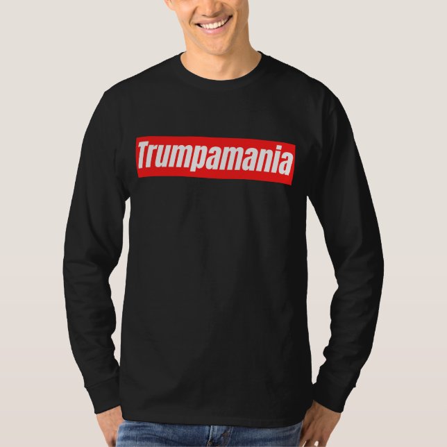 Trumpamania Trumpval 2024 T Shirt (Framsida)