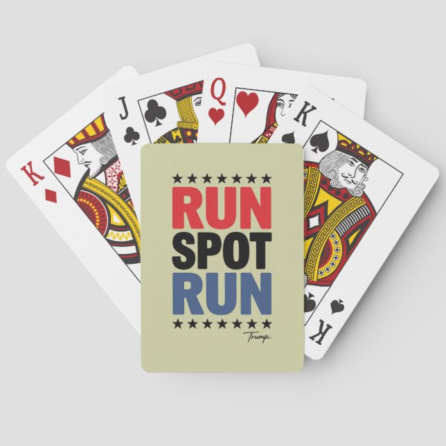 Trumpan springa Spot Springa 2024 Casinokort (Baksidan)