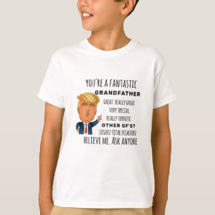 Trumpar Farfars roliga födelsedagspresent T Shirt