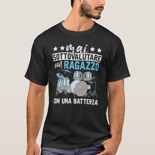 Trumpar för boys musikinstrument t shirt (Framsida)