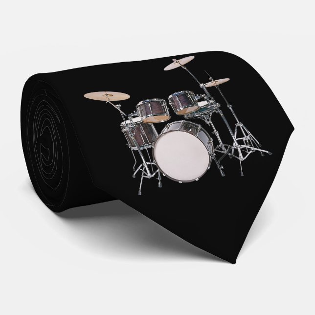 Trumpar med Cymbals Necktie Slips (Rullad)