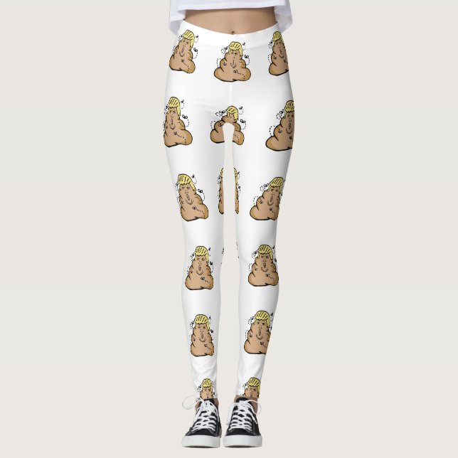 trumpbaljväxter leggings (Framsida)