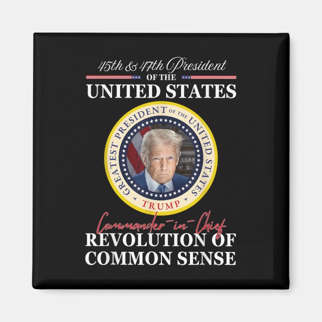 Trumpbefälhavare 45 47 Revolution av Magnet (Framsidan)