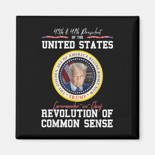 Trumpbefälhavare för Golden Age of America Magnet