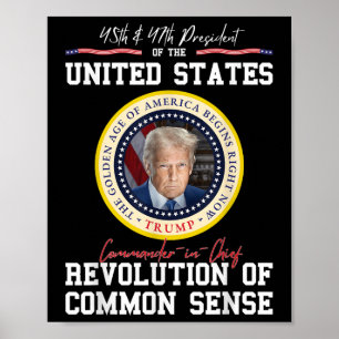 Trumpbefälhavare för Golden Age of America Poster