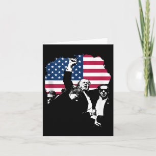 Trumpbekämpning för Amerika Bukt Karta USA flagga Kort