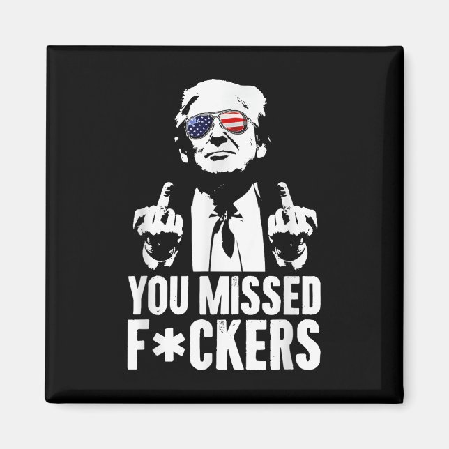 Trumpbekämpning Magnet (Framsidan)