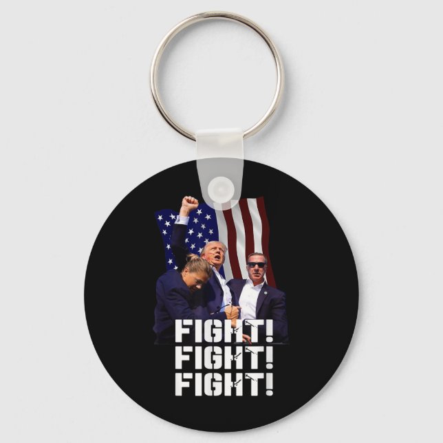 Trumpbekämpning Nyckelring (Framsida)