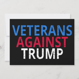 Trumpbekämpning - veteraner mot trumpbildning inbjudningar