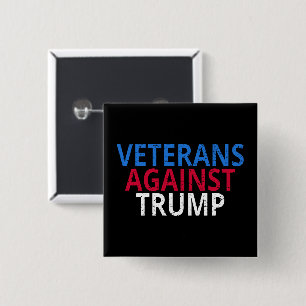 Trumpbekämpning - veteraner mot trumpbildning knapp