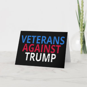 Trumpbekämpning - veteraner mot trumpbildning kort