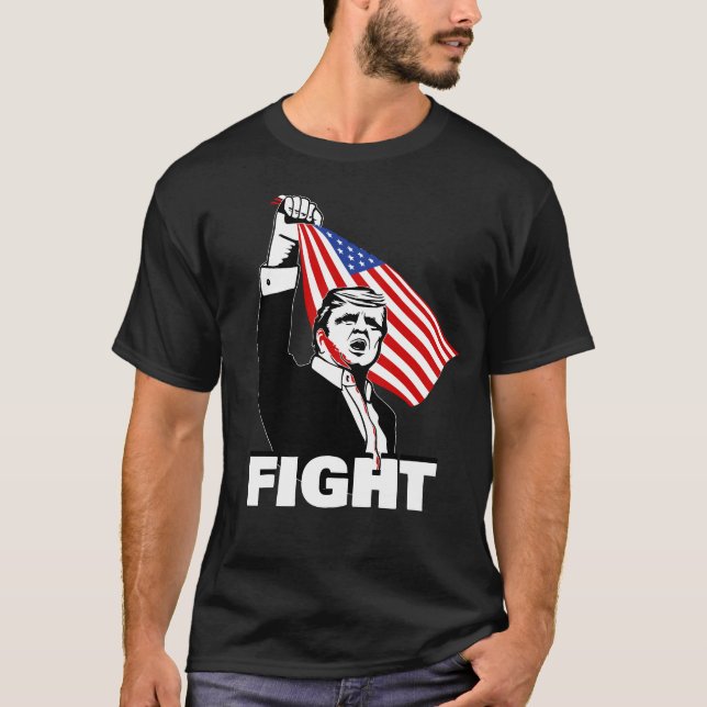 Trumpbekämpningens mordförsök Försöket Val T-shirt (Framsida)