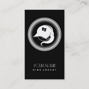 Trumpcards - DJ LURAR kvinnlig diskjockey 01 Visitkort
