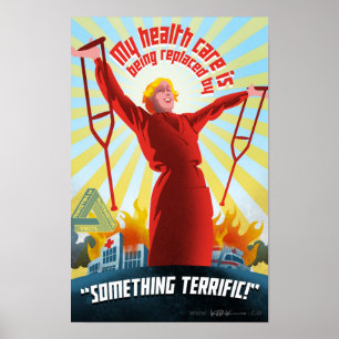 TrumpCare propagandaaffisch Poster