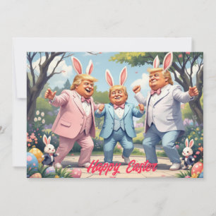 Trumpdans på Påsk Julkort